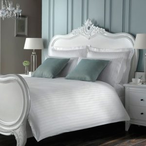 Manhattan 100% Cotton Stripe Flat Sheets